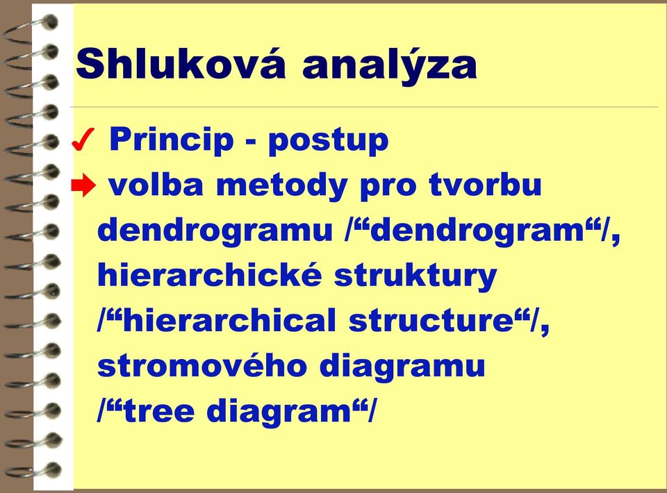 /, hierarchické struktury / hierarchical