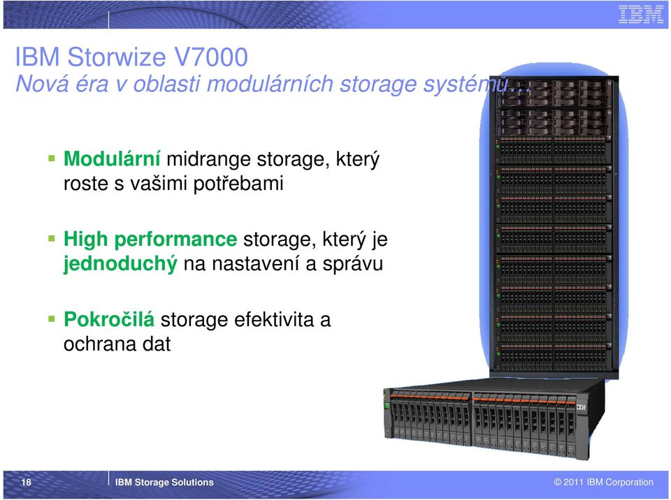 performance storage, který je jednoduchý na nastavení a správu
