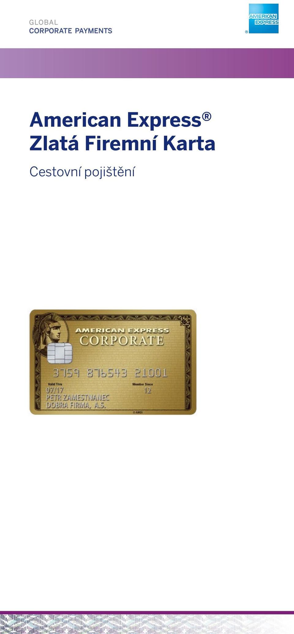 Firemní Karta Card Business