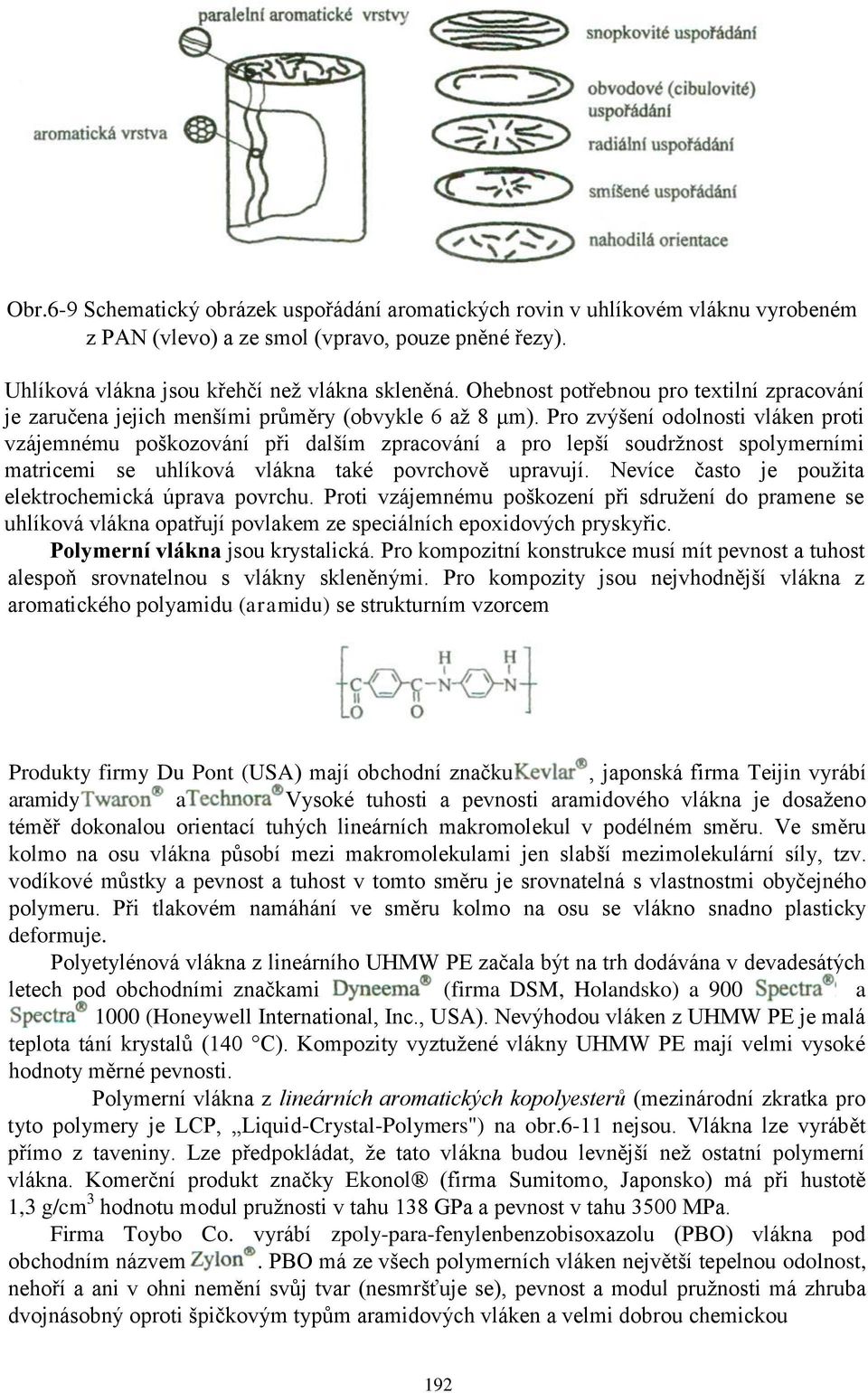 Pro zvýšení odolnosti vláken proti vzájemnému poškozování při dalším zpracování a pro lepší soudržnost spolymerními matricemi se uhlíková vlákna také povrchově upravují.