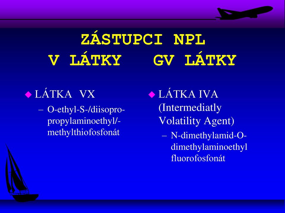 methylthiofosfonát LÁTKA IVA (Intermediatly