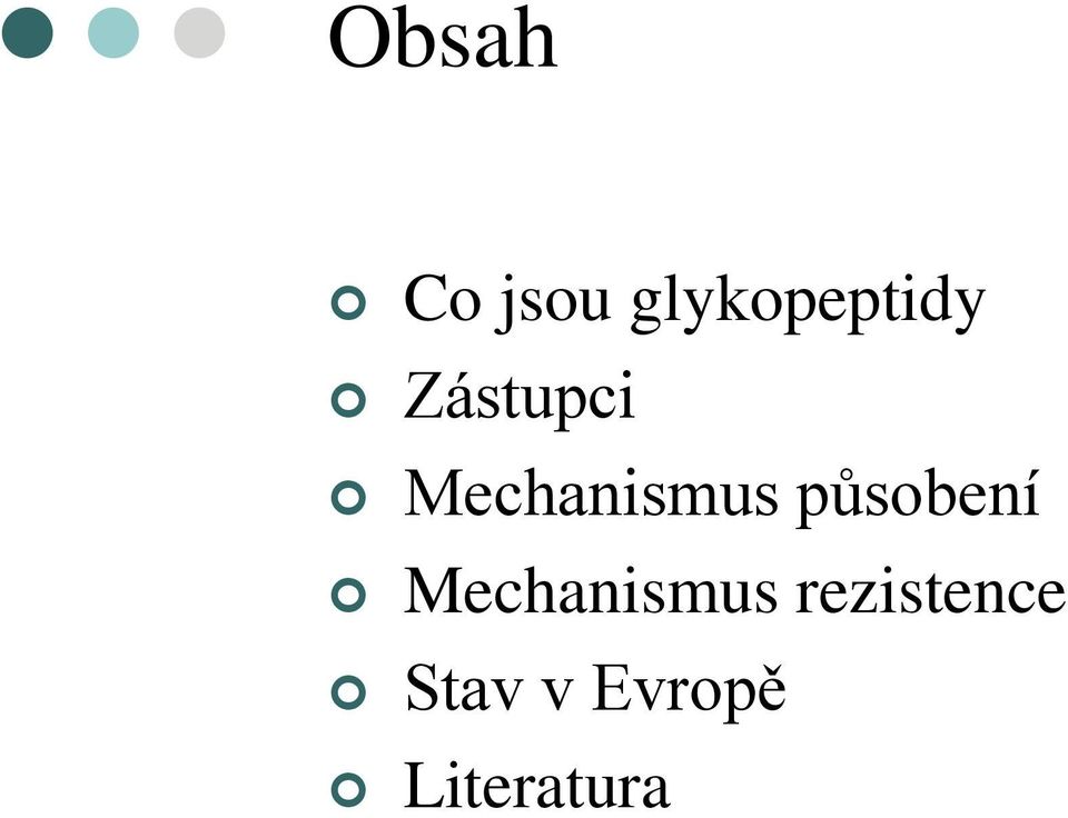 Mechanismus působení