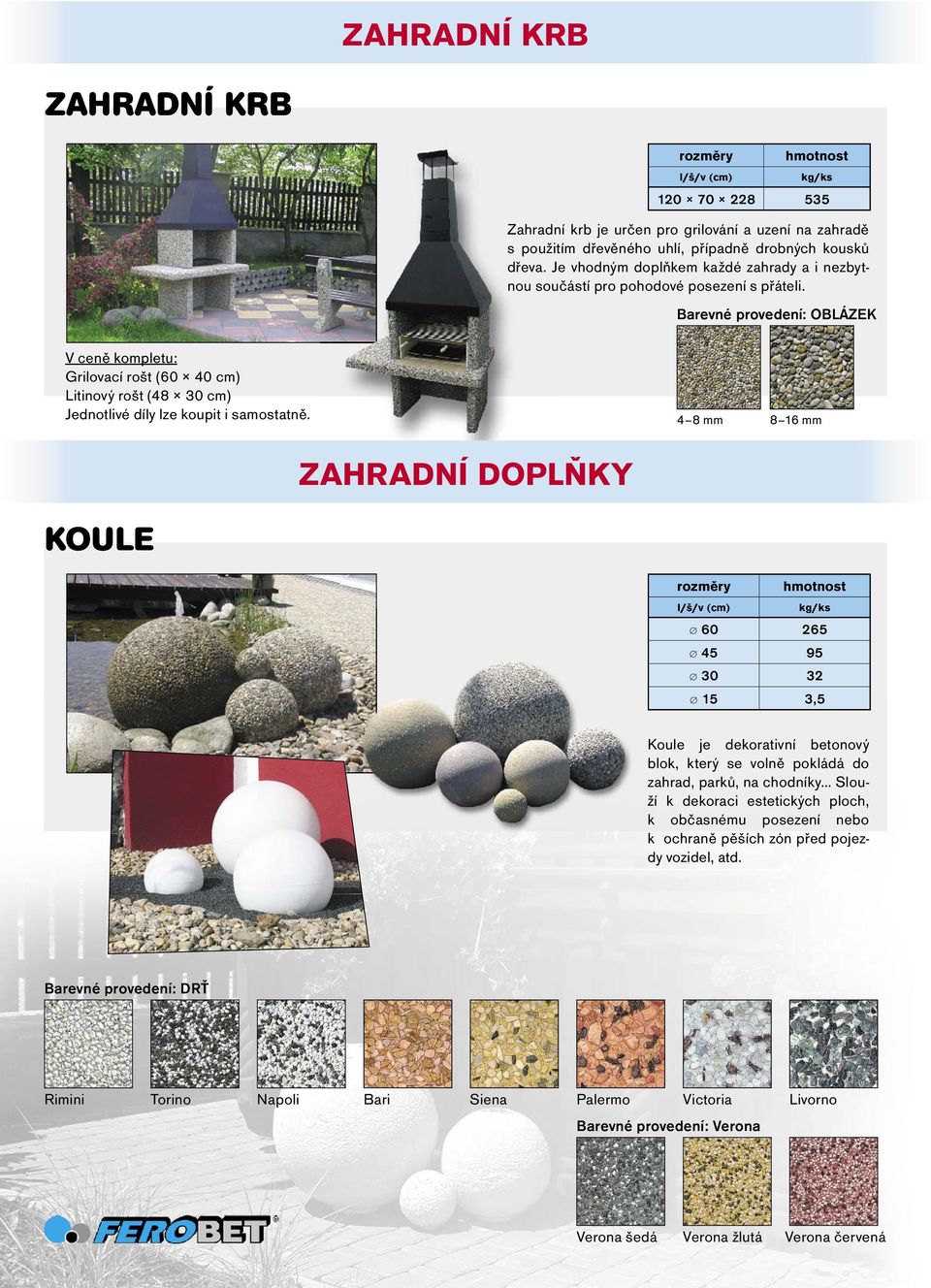 Barevné provedení: OBLÁZEK V ceně kompletu: Grilovací rošt (60 40 cm) Litinový rošt (48 30 cm) Jednotlivé díly lze koupit i samostatně.