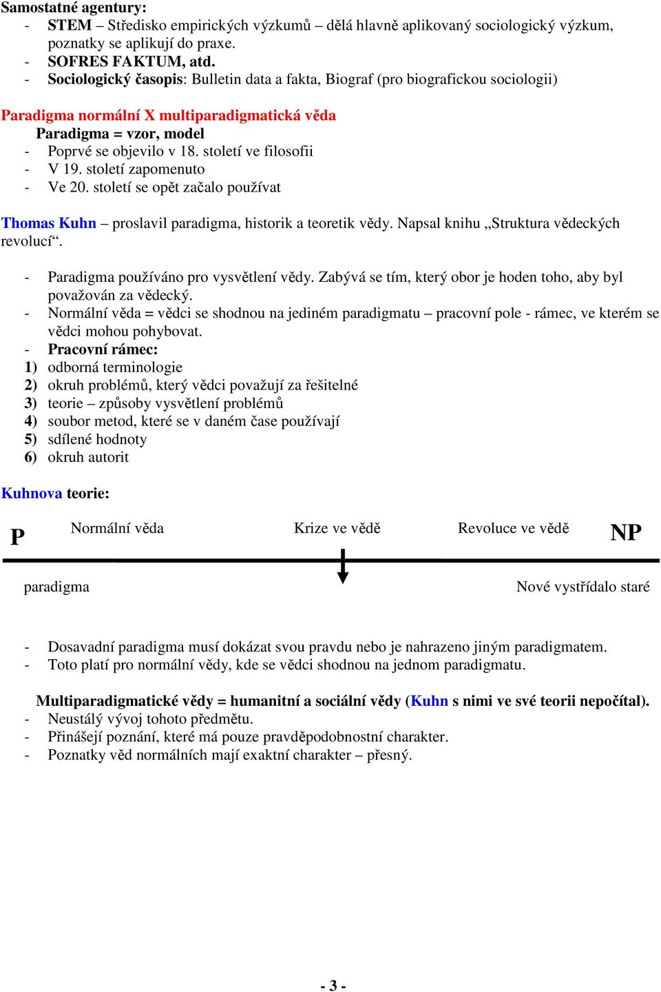 století ve filosofii - V 19. století zapomenuto - Ve 20. století se opět začalo používat Thomas Kuhn proslavil paradigma, historik a teoretik vědy. Napsal knihu Struktura vědeckých revolucí.