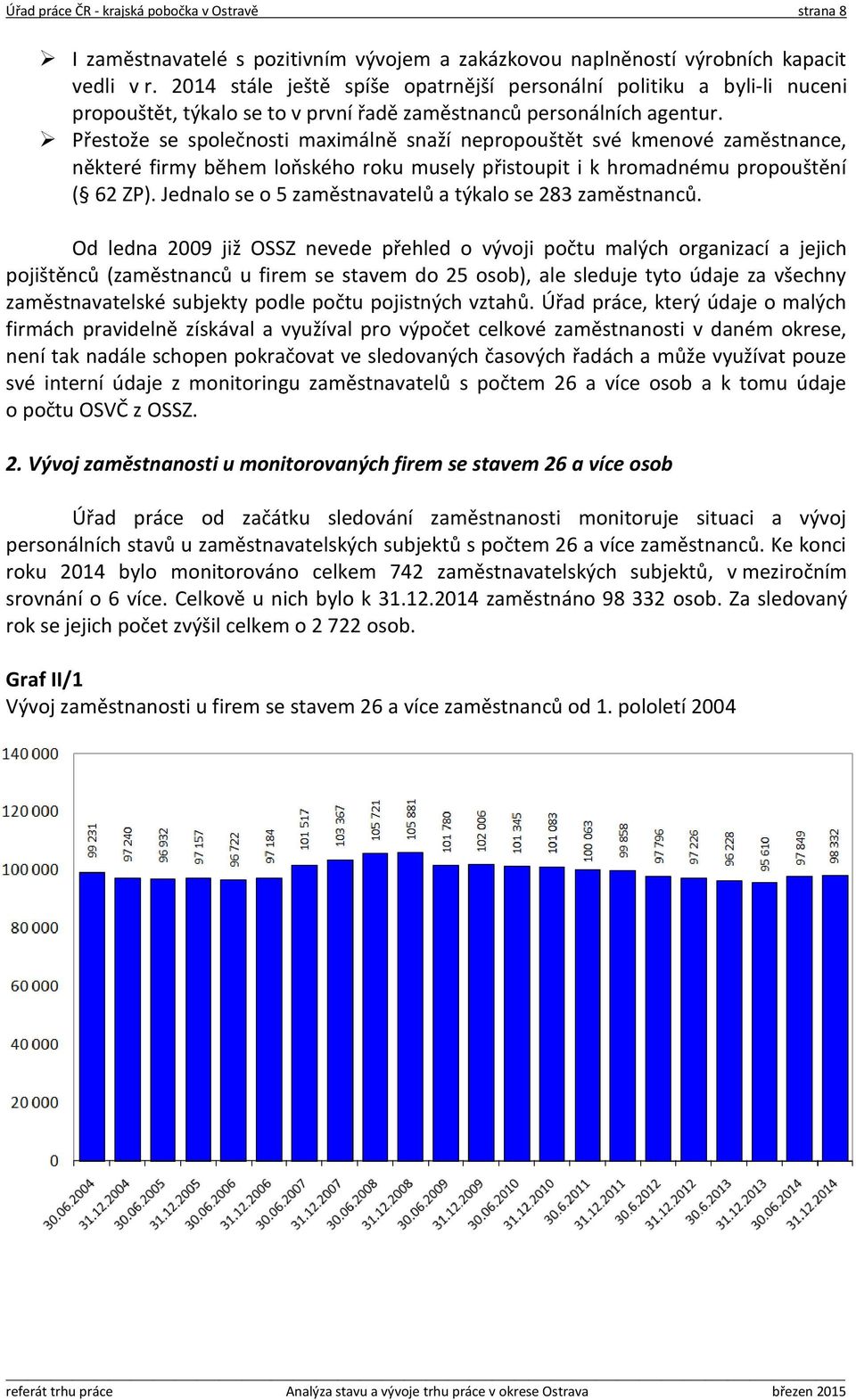 Přestože se společnosti maximálně snaží nepropouštět své kmenové zaměstnance, některé firmy během loňského roku musely přistoupit i k hromadnému propouštění ( 62 ZP).