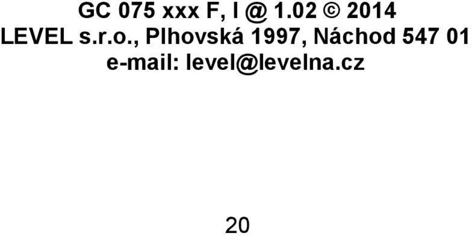 , Plhovská 1997, Náchod