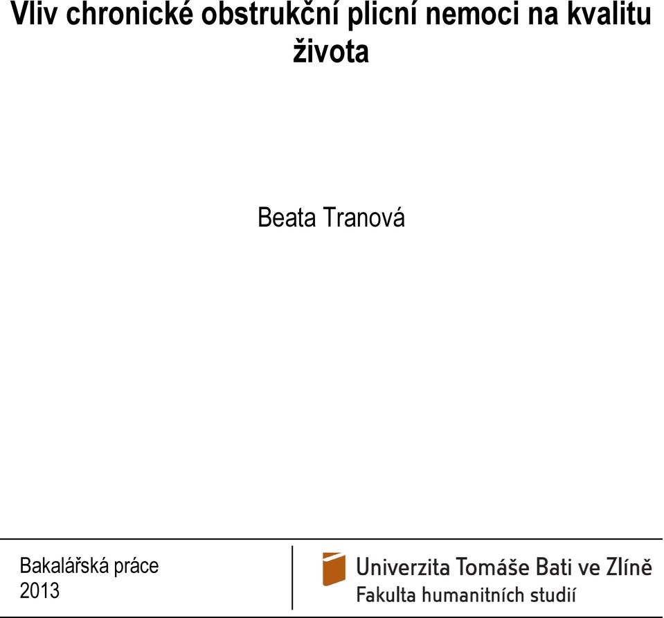 nemoci na kvalitu