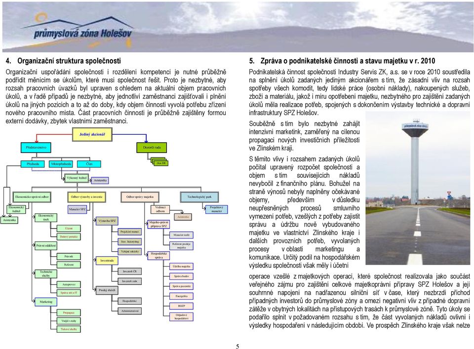 pozicích a to až do doby, kdy objem činnosti vyvolá potřebu zřízení nového pracovního místa. Část pracovních činností je průběžně zajištěny formou externí dodávky, zbytek vlastními zaměstnanci.