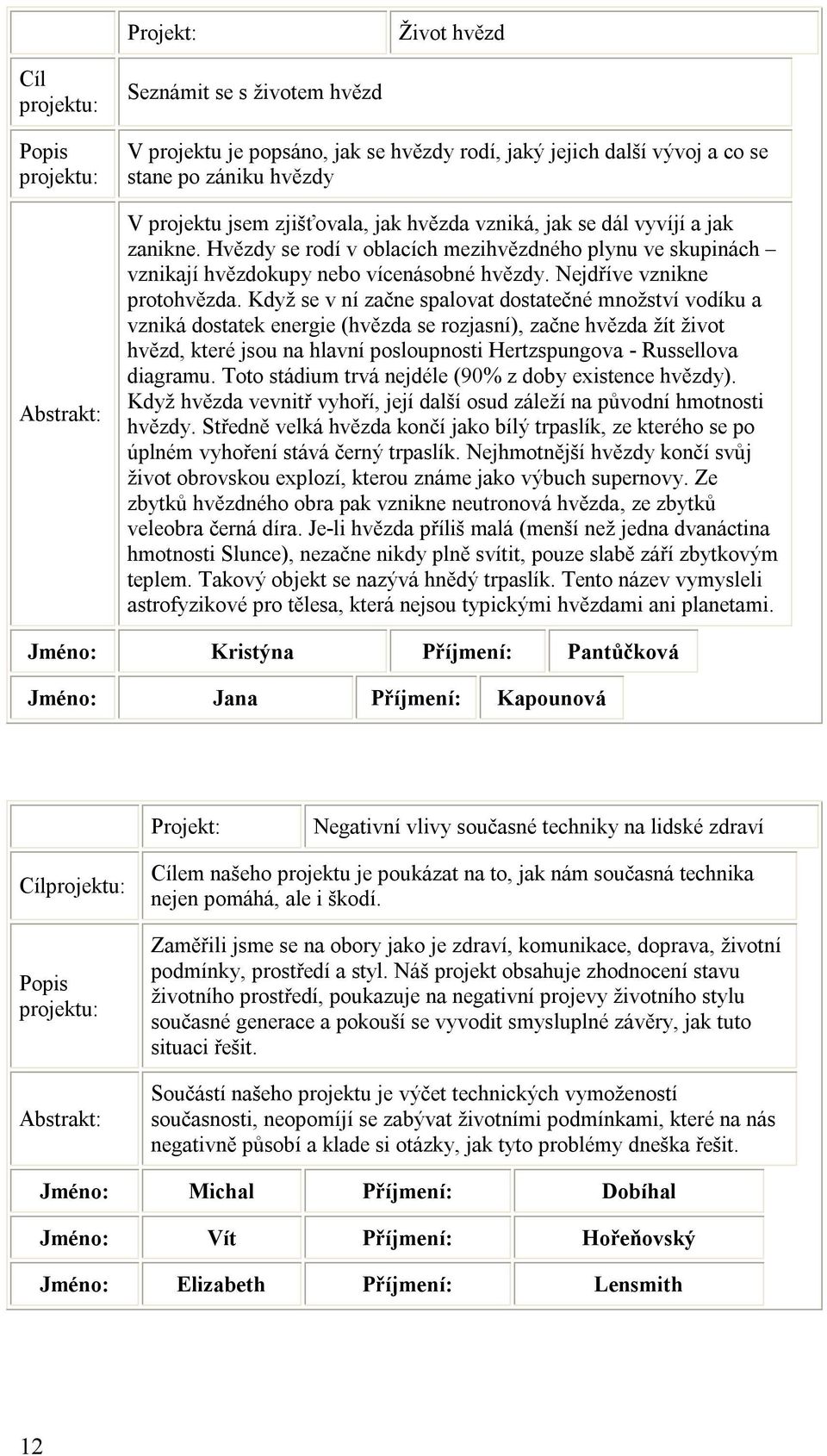 Když se v ní začne spalovat dostatečné množství vodíku a vzniká dostatek energie (hvězda se rozjasní), začne hvězda žít život hvězd, které jsou na hlavní posloupnosti Hertzspungova - Russellova