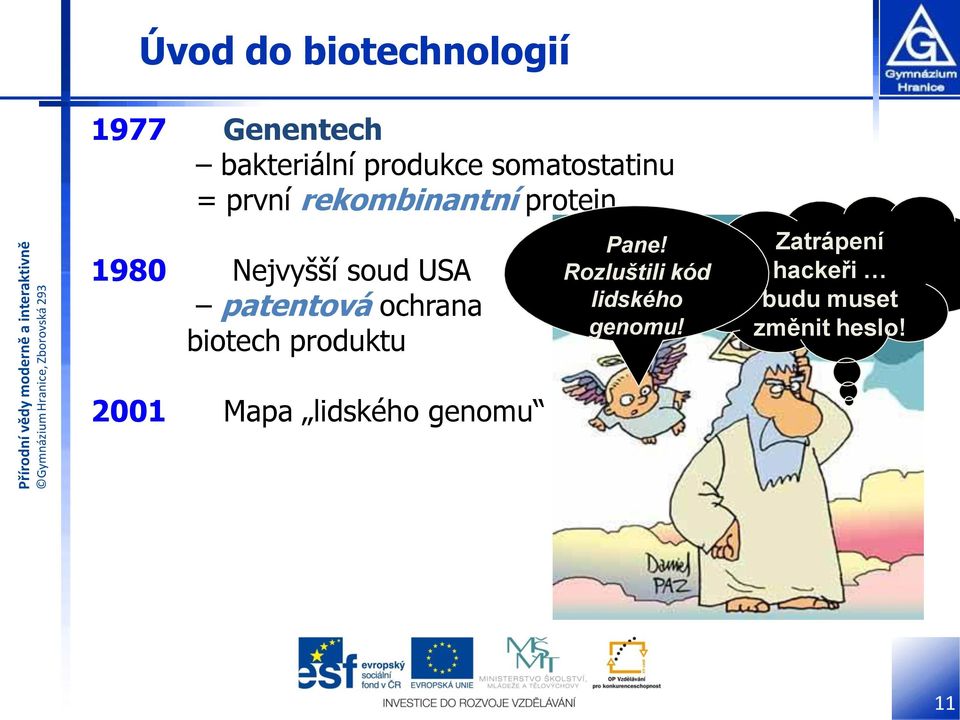 patentová ochrana biotech produktu Pane!