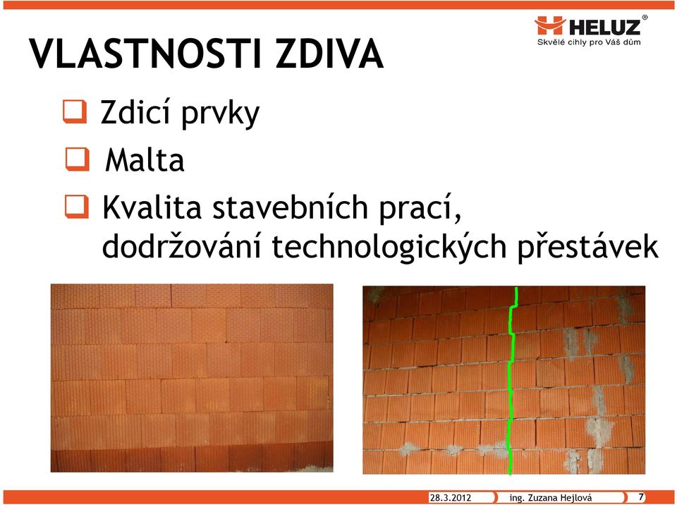 dodržování technologických