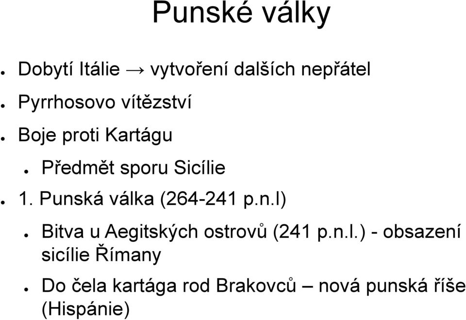 Punská válk