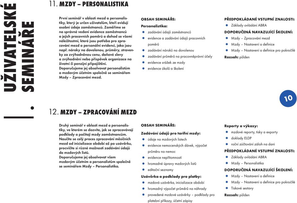 nároky na dovolenou, průměry, stravenky za zvýhodněnou cenu, daňové slevy a zvýhodnění nebo příspěvek organizace na životní či penzijní připojištění.