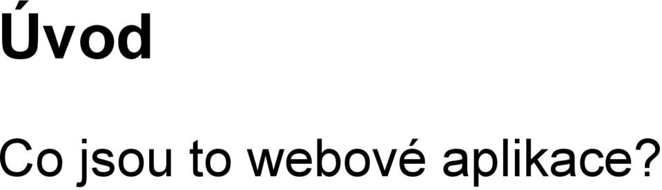 webové