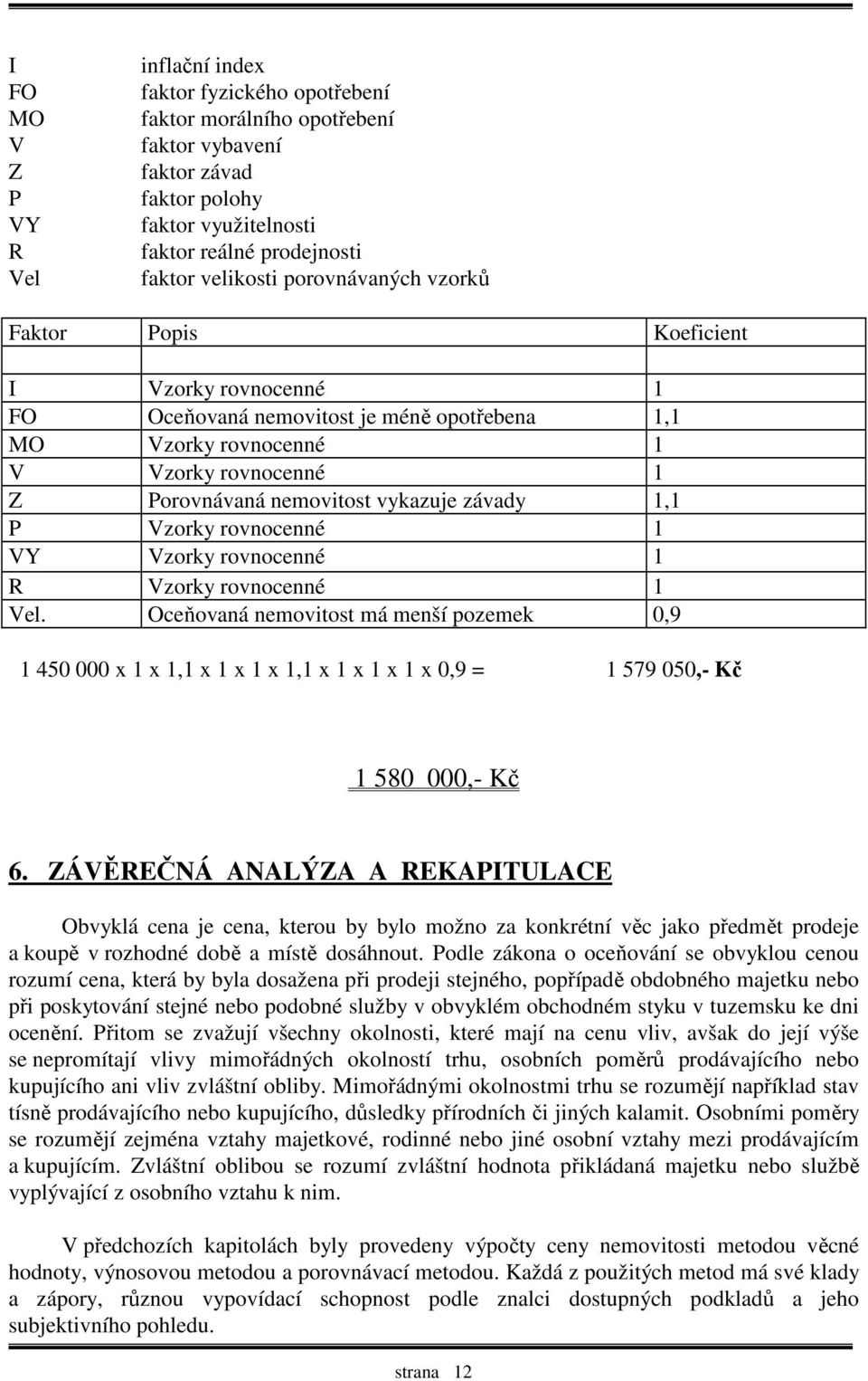 vykazuje závady 1,1 P Vzorky rovnocenné 1 VY Vzorky rovnocenné 1 R Vzorky rovnocenné 1 Vel.