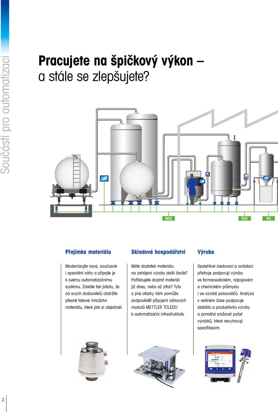 Získáte tak jistotu, že od svých dodavatelů obdržíte přesně takové množství materiálu, které jste si objednali. Máte dostatek materiálu na zahájení výroby další šarže?