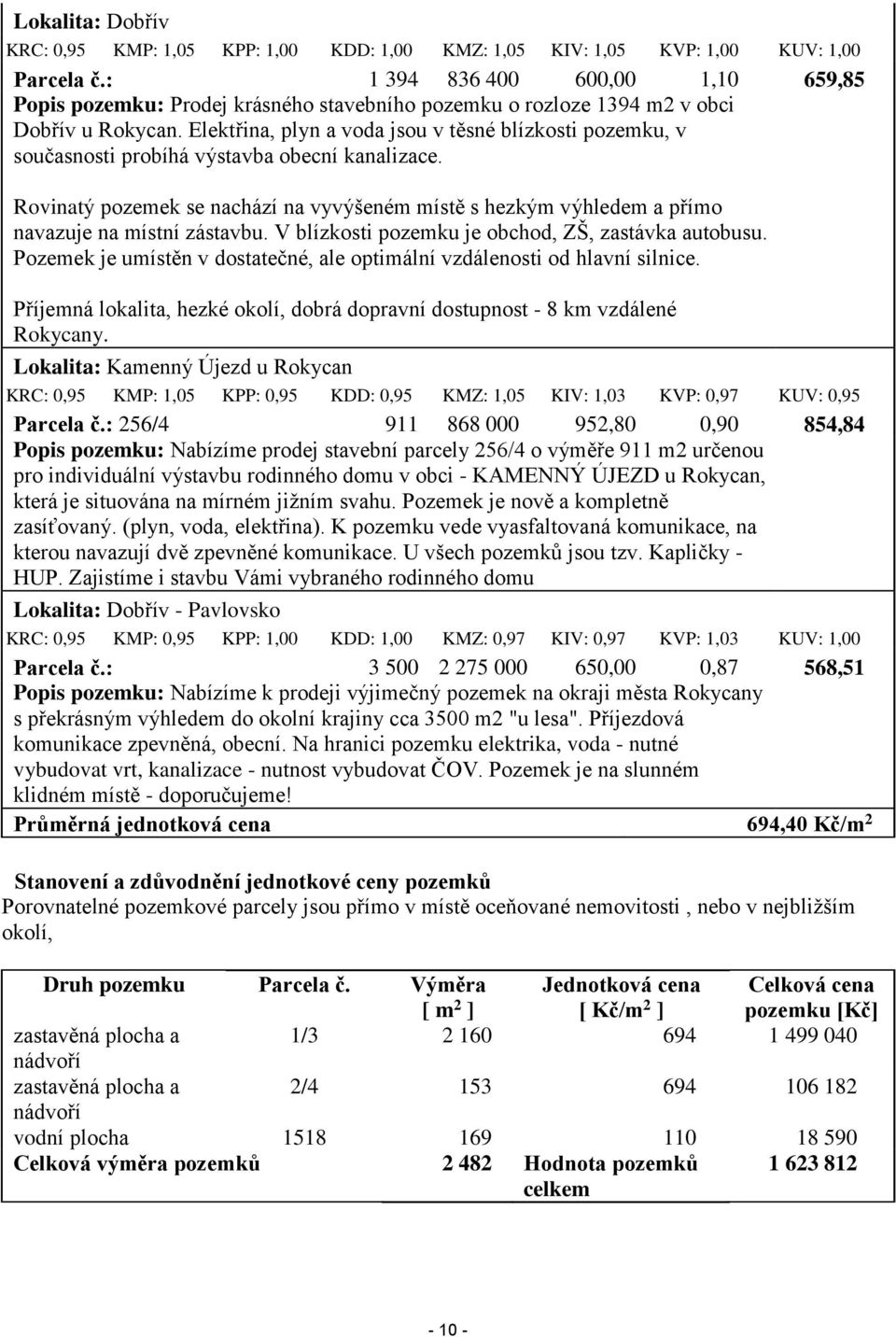 Elektřina, plyn a voda jsou v těsné blízkosti pozemku, v současnosti probíhá výstavba obecní kanalizace.