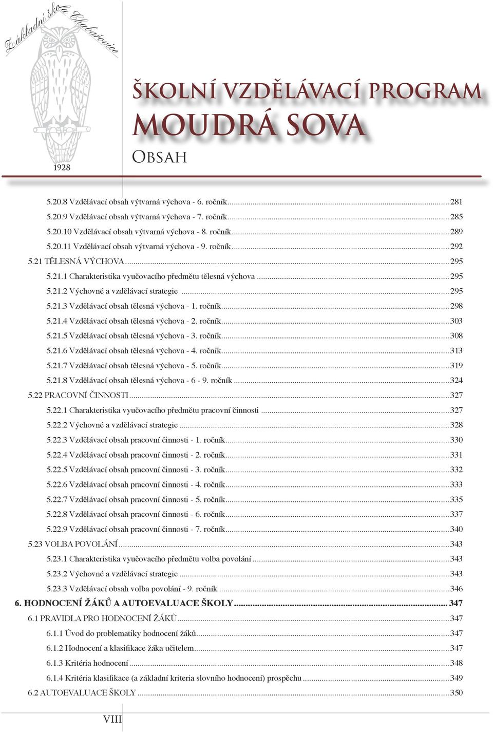 ..295 5.21.3 Vzdělávací obsah tělesná výchova - 1. ročník...298 5.21.4 Vzdělávací obsah tělesná výchova - 2. ročník...303 5.21.5 Vzdělávací obsah tělesná výchova - 3. ročník...308 5.21.6 Vzdělávací obsah tělesná výchova - 4.