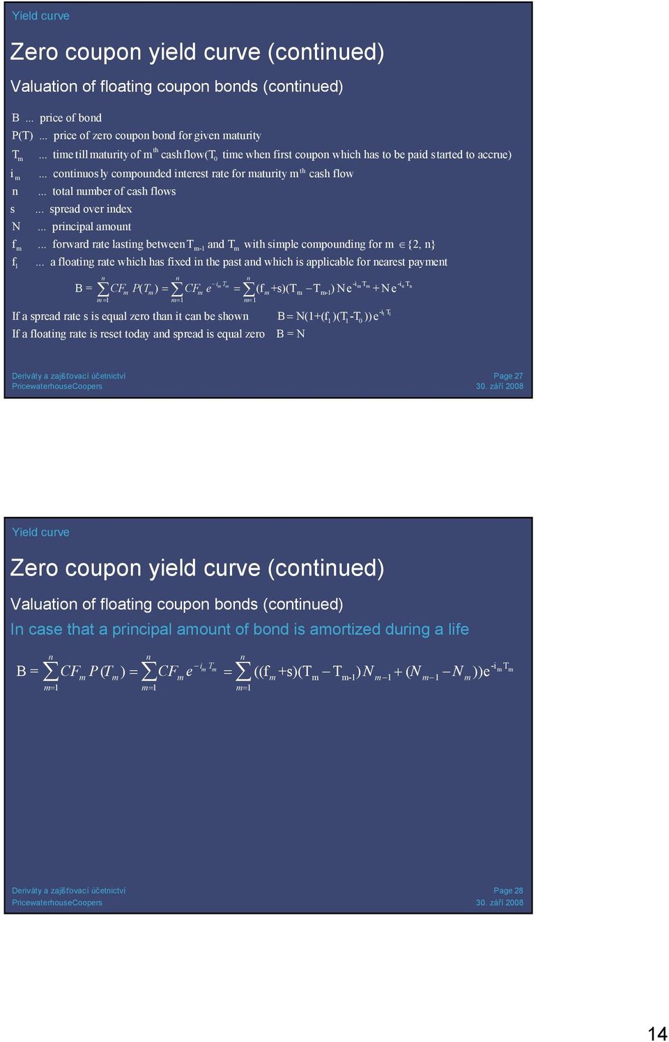 .. total number of cash flows s... spread over index N... principal amount f m.