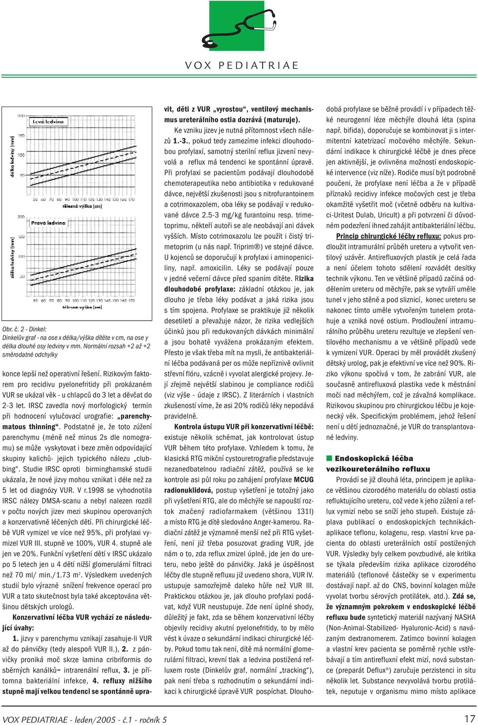 IRSC zavedla nový morfologický termín při hodnocení vylučovací urografie: parenchymatous thinning.