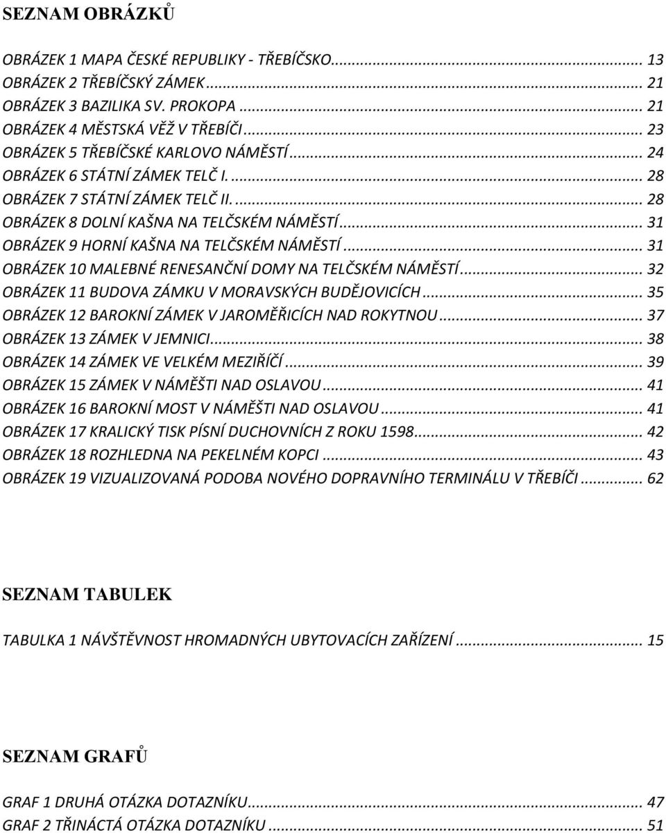 .. 31 OBRÁZEK 9 HORNÍ KAŠNA NA TELČSKÉM NÁMĚSTÍ... 31 OBRÁZEK 10 MALEBNÉ RENESANČNÍ DOMY NA TELČSKÉM NÁMĚSTÍ... 32 OBRÁZEK 11 BUDOVA ZÁMKU V MORAVSKÝCH BUDĚJOVICÍCH.