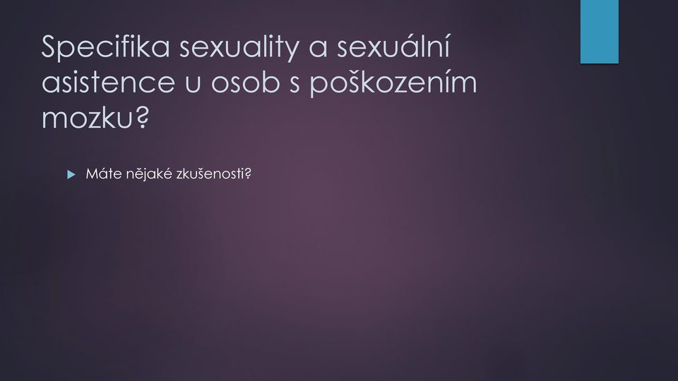 osob s poškozením