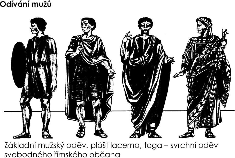 lacerna, toga svrchní