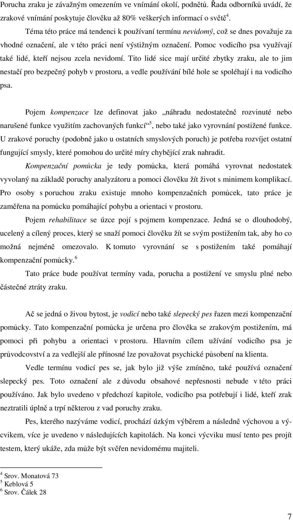 Pomoc vodicího psa využívají také lidé, kteří nejsou zcela nevidomí.