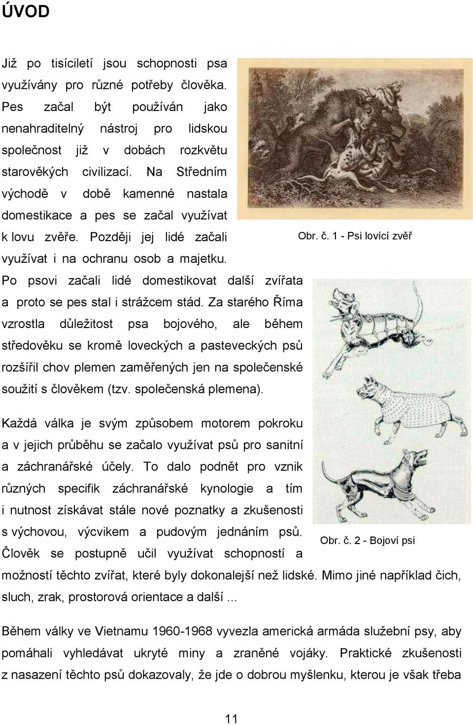 Po psovi začali lidé domestikovat další zvířata a proto se pes stal i stráţcem stád.