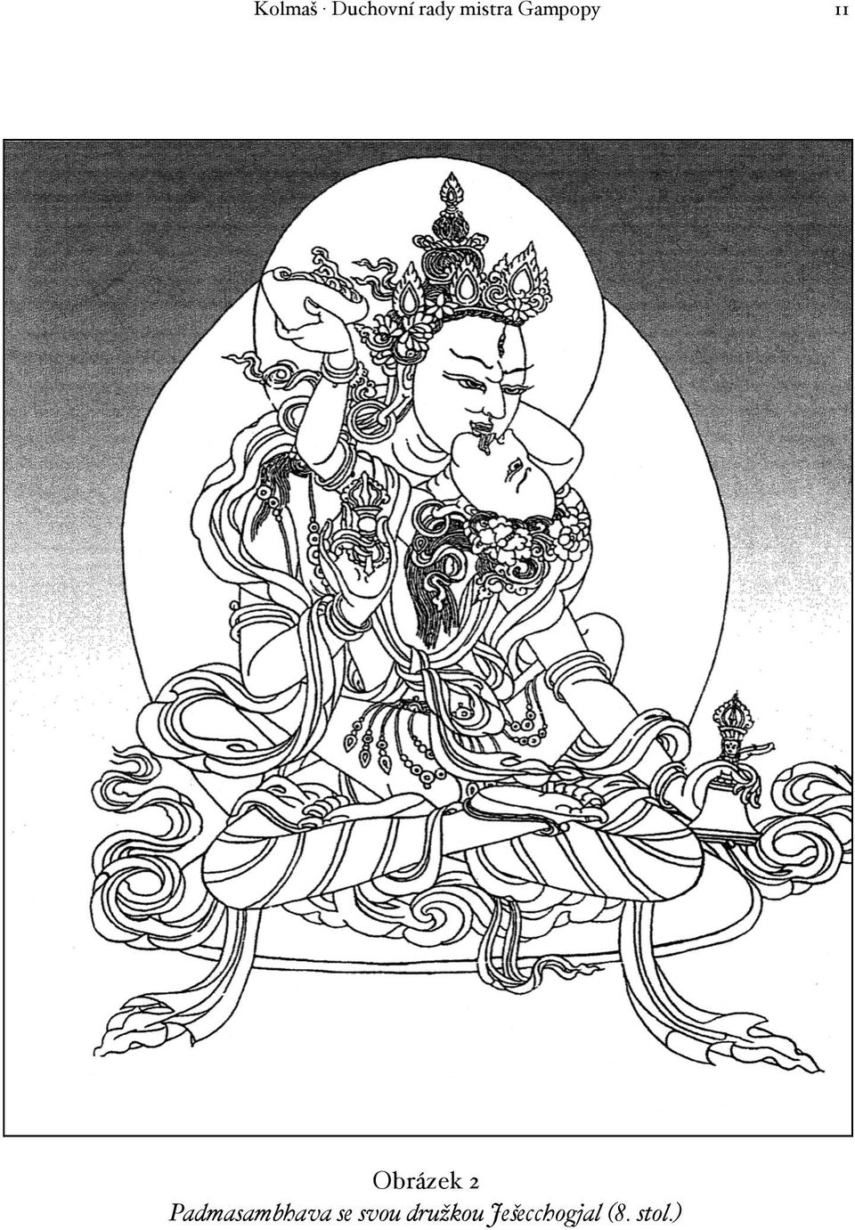 Padmasambhava se svou