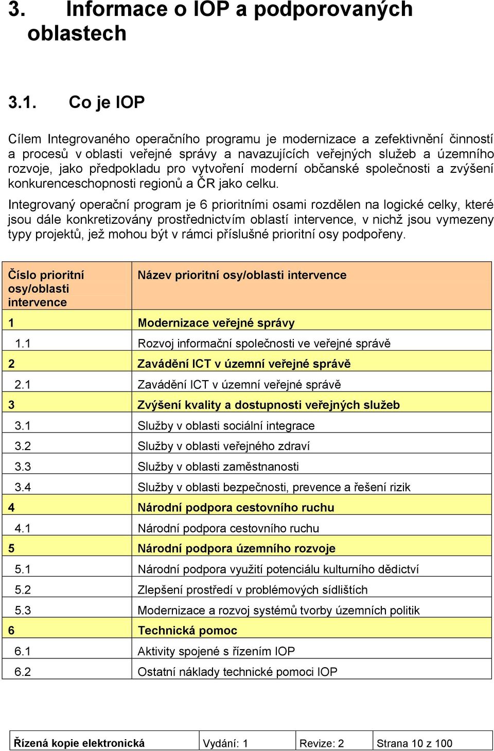 vytvoření moderní občanské společnosti a zvýšení konkurenceschopnosti regionů a ČR jako celku.