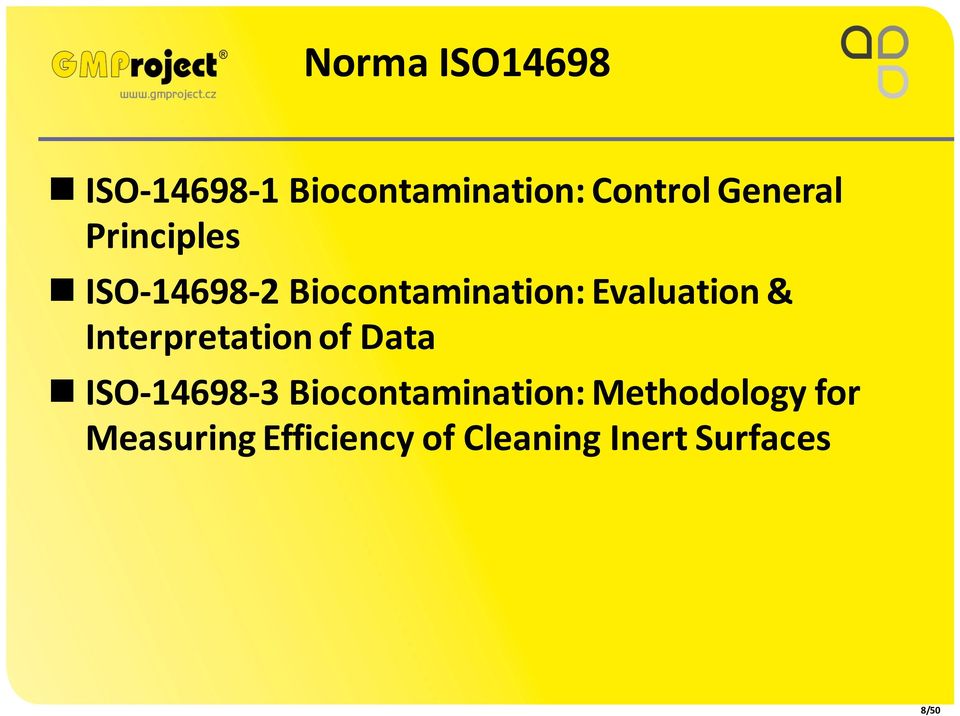 Evaluation & Interpretation of Data n ISO-14698-3
