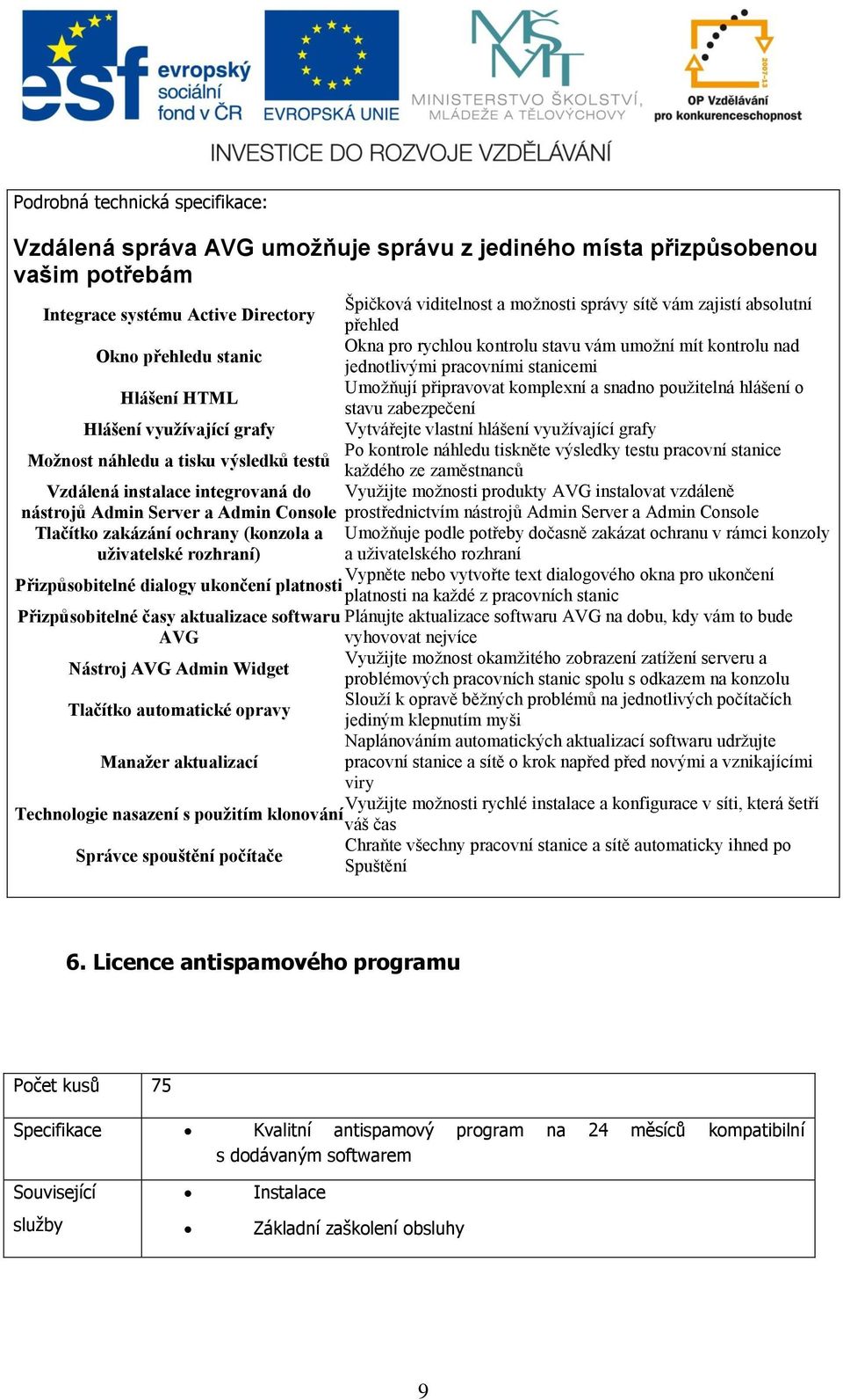 použitelná hlášení o stavu zabezpečení Hlášení využívající grafy Vytvářejte vlastní hlášení využívající grafy Možnost náhledu a tisku výsledků testů Po kontrole náhledu tiskněte výsledky testu