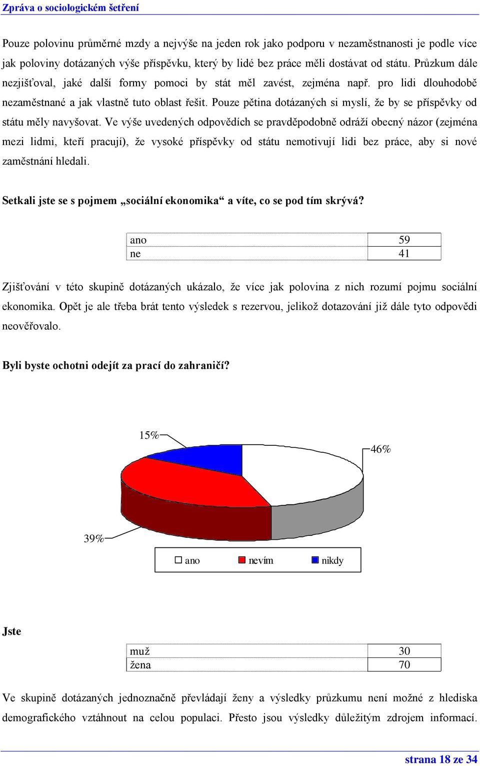 Pouze pětina dotázaných si myslí, že by se příspěvky od státu měly navyšovat.