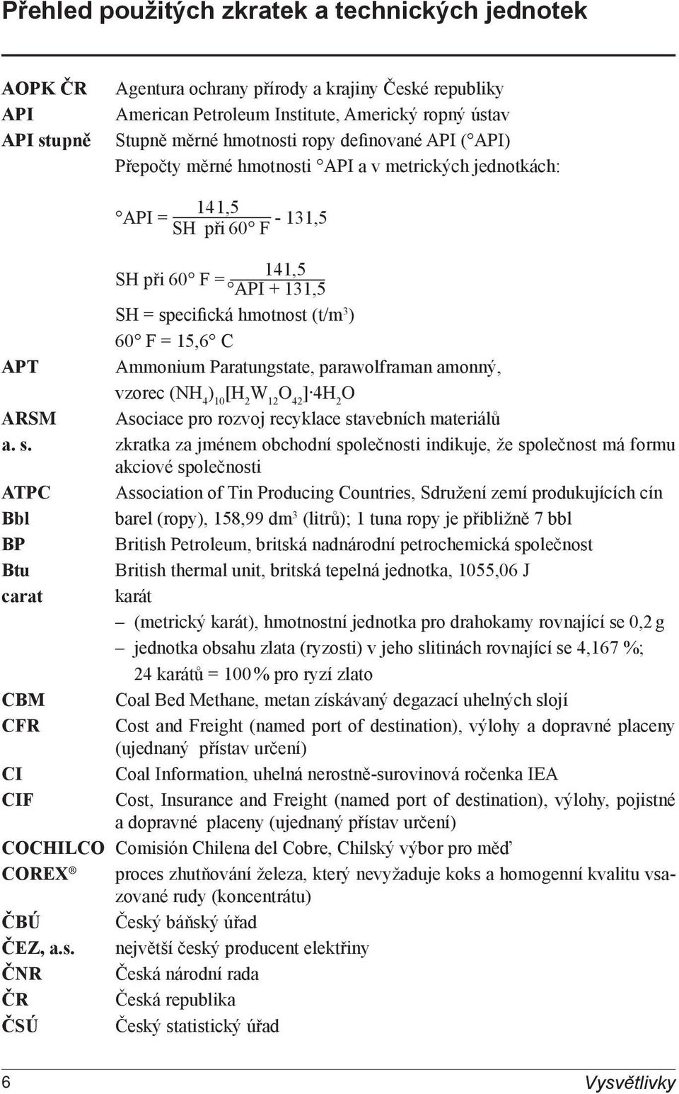 Ammonium Paratungstate, parawolframan amonný, vzorec (NH 4 ) 10 [H 2 W 12 O 42 ] 4H 2 O ARSM Asociace pro rozvoj recyklace st