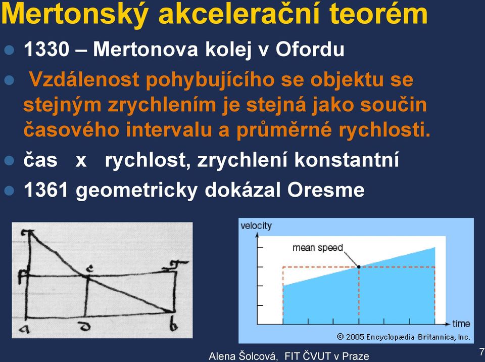 stejná jako součin časového intervalu a průměrné rychlosti.