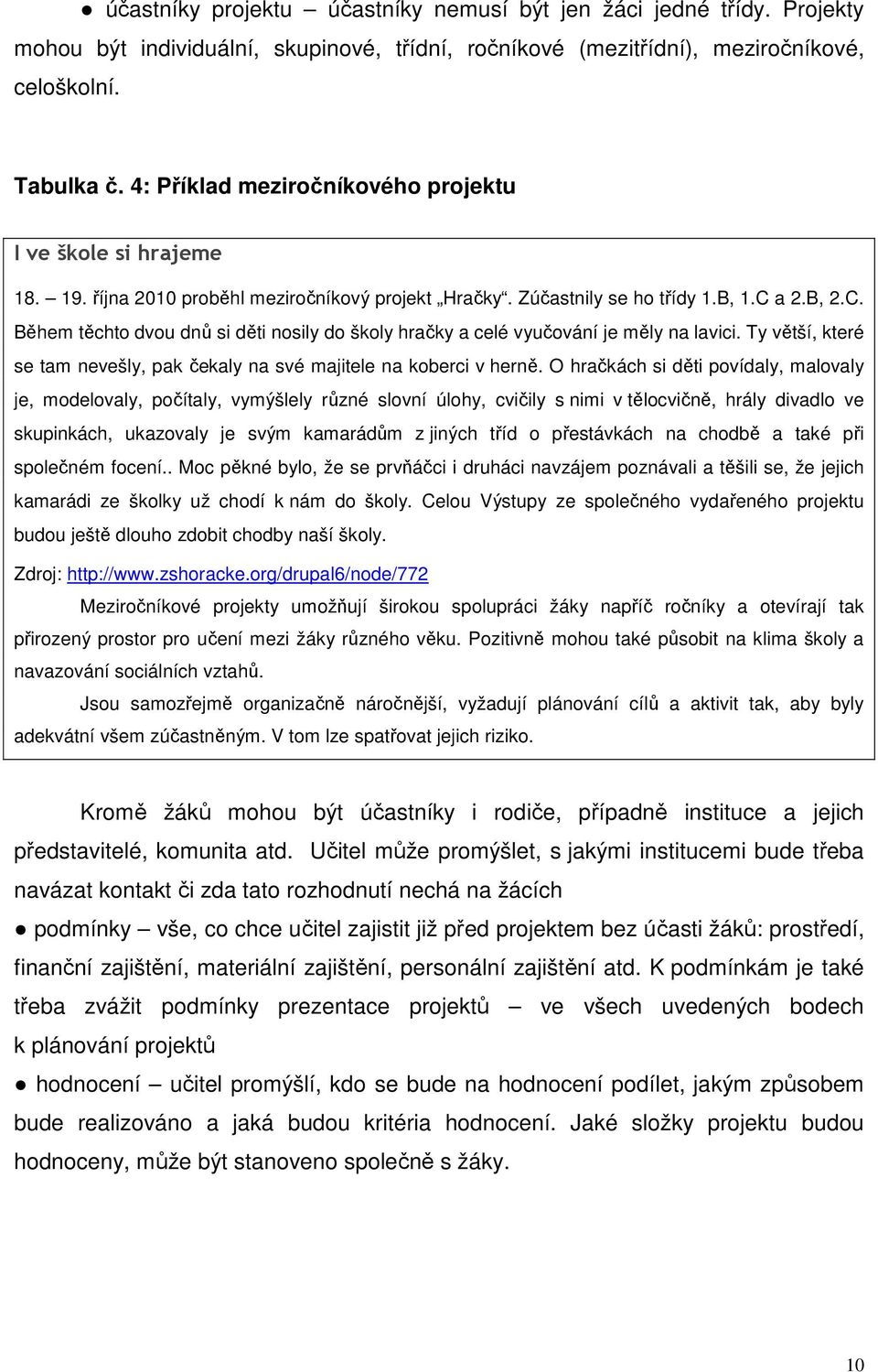 a 2.B, 2.C. Během těchto dvou dnů si děti nosily do školy hračky a celé vyučování je měly na lavici. Ty větší, které se tam nevešly, pak čekaly na své majitele na koberci v herně.