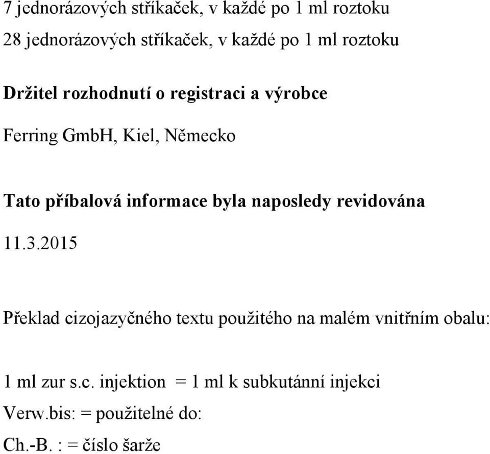 informace byla naposledy revidována 11.3.