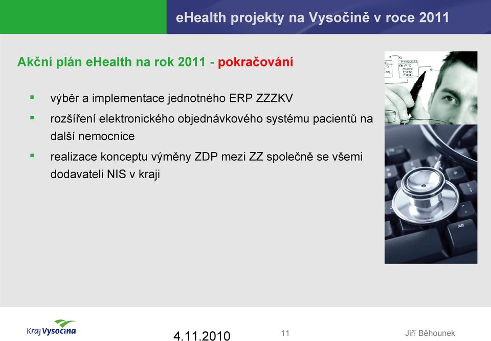 elektronického objednávkového systému pacientů na další nemocnice