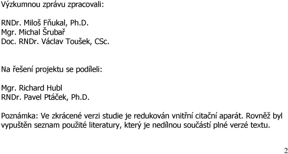 . Pavel Ptáček, Ph.D.