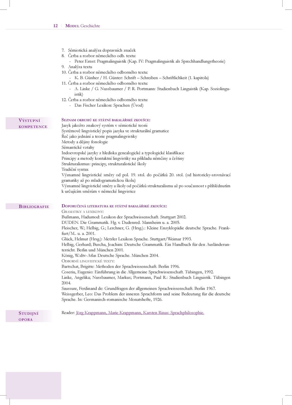 Nussbaumer / P. R. Portmann: Studienbuch Linguistik (Kap. Soziolinguistik) 12.