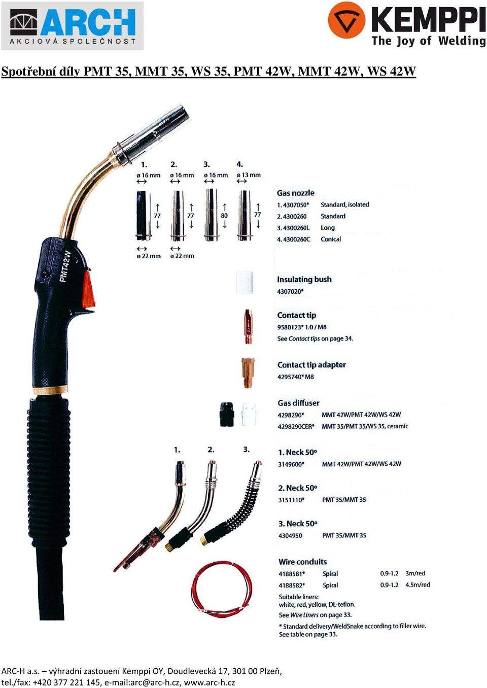 WS 35, PMT 42W,