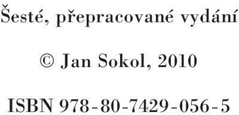 nì Jan Sokol,