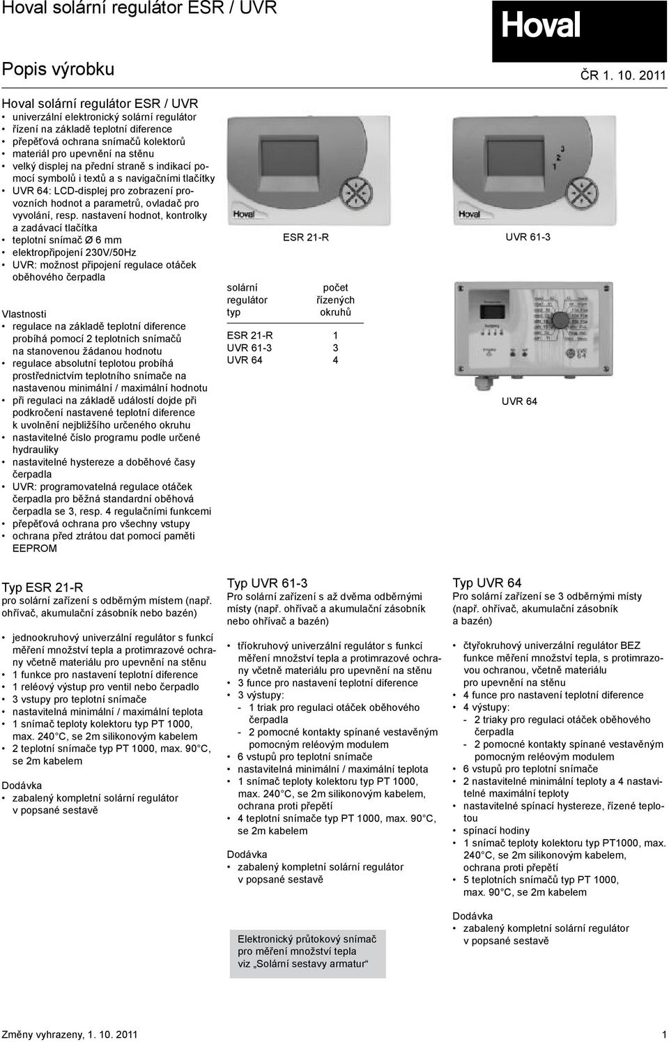 pomocí symbolů i textů a s navigačními tlačítky UVR 64: LCD-displej pro zobrazení provozních hodnot a parametrů, ovladač pro vyvolání, resp.