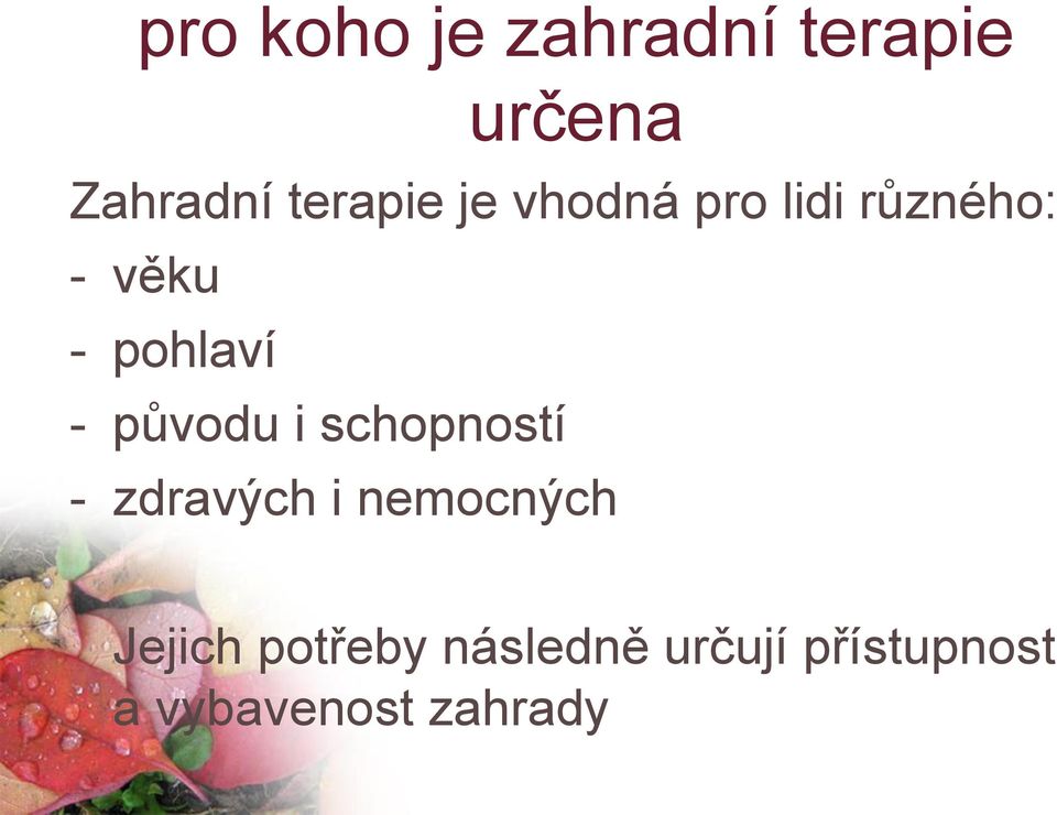 pohlaví - původu i schopností - zdravých i