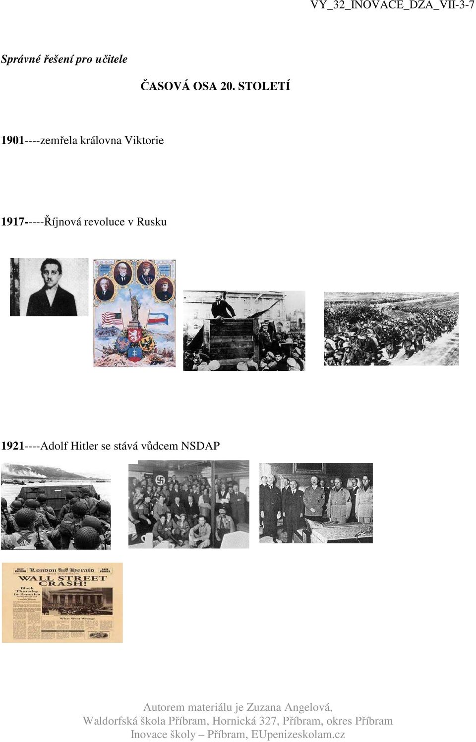 Viktorie 1917-----Říjnová revoluce v