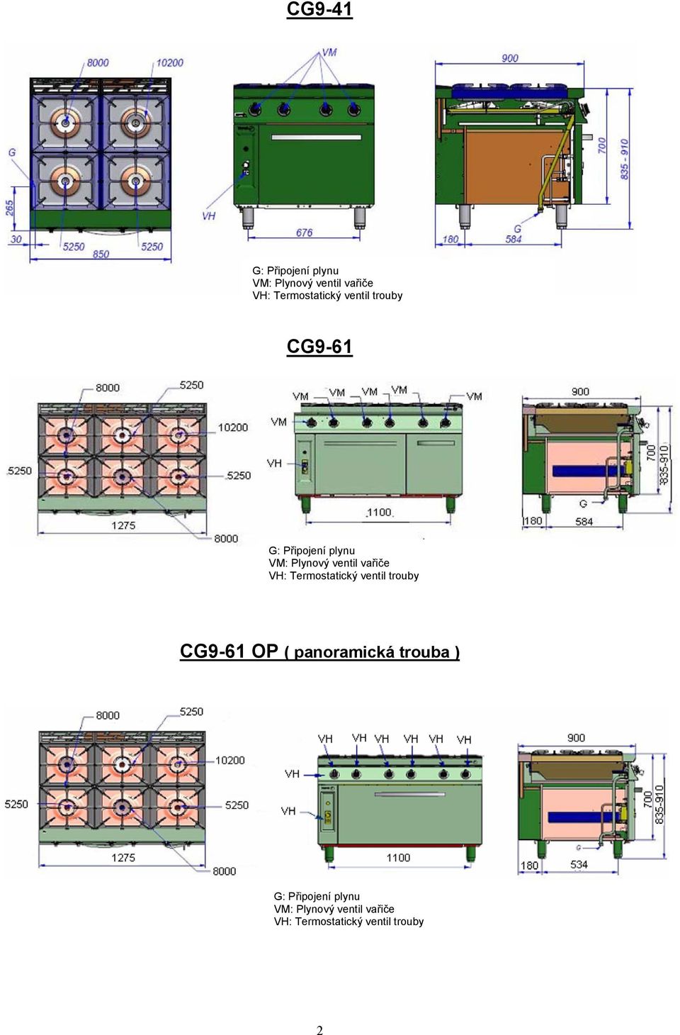 ventil trouby CG9-61 OP (