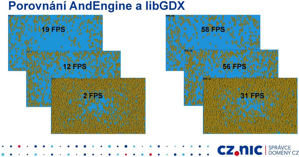 libgdx 19 FPS 58