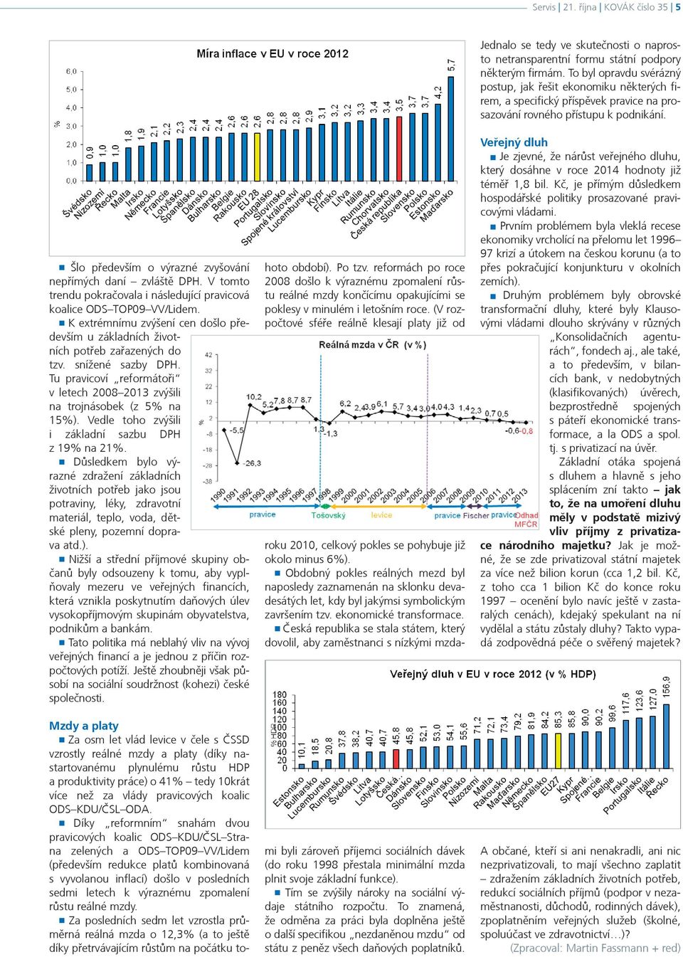 Vedle toho zvýšili i základní sazbu DPH z 19% na 21%.