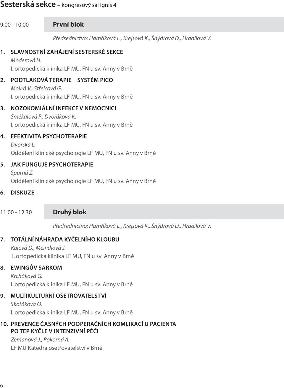 Oddělení klinické psychologie LF MU, FN u sv. Anny v Brně 5. JAK FUNGUJE PSYCHOTERAPIE Spurná Z. Oddělení klinické psychologie LF MU, FN u sv. Anny v Brně 6.